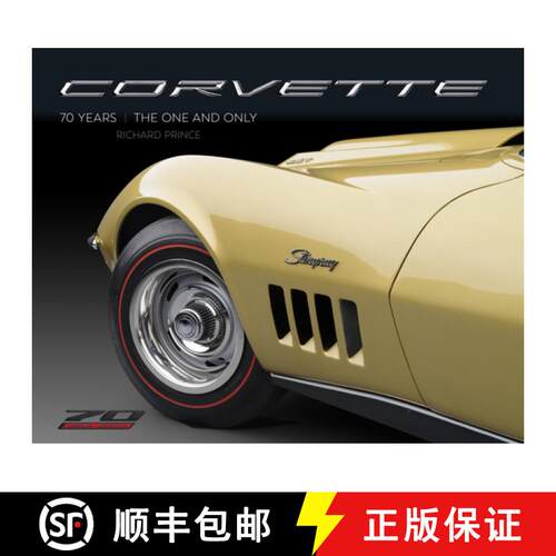 【3-4周达】精装 Corvette 70 Years: The One and Only [9780760372012]