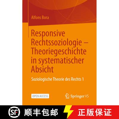 【3-4周达】Responsive Rechtssoziologie - Theoriegeschichte in systematischer Absicht : Soziologische ... [9783658411404]