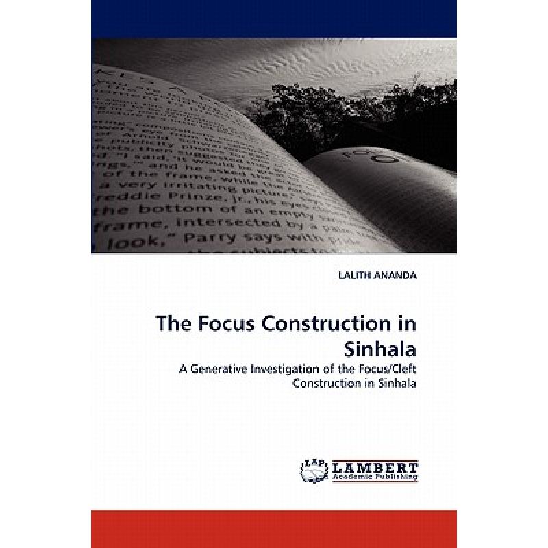 预订 the focus construction in sinhala [9783844310221]