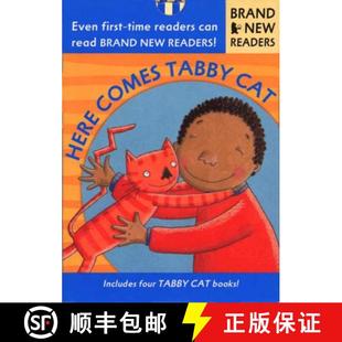 【3-4周达】Here Comes Tabby Cat: Brand New Readers [With 4 - 8 Page Books in Slipcase] [9780763607722]