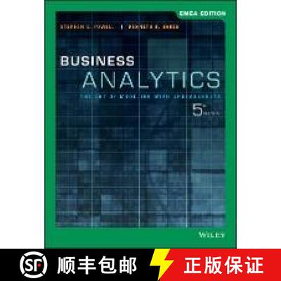 【3-4周达】Business Analytics - The Art of Modeling with Spreadsheets, 5th EMEA Edition: The Art of M... [9781119586814]