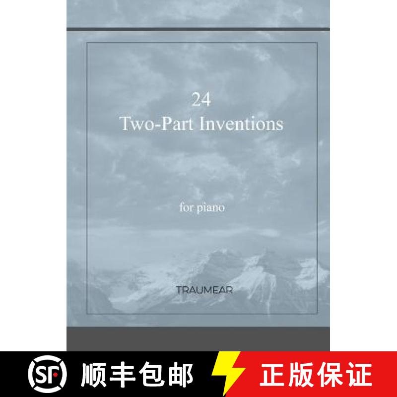【3-4周达】24 Two-Part Inventions [9780244338145]