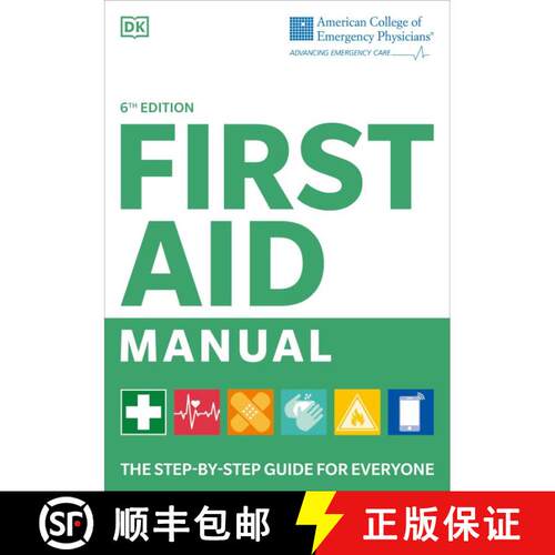【3-4周达】ACEP First Aid Manual [9780744098525]