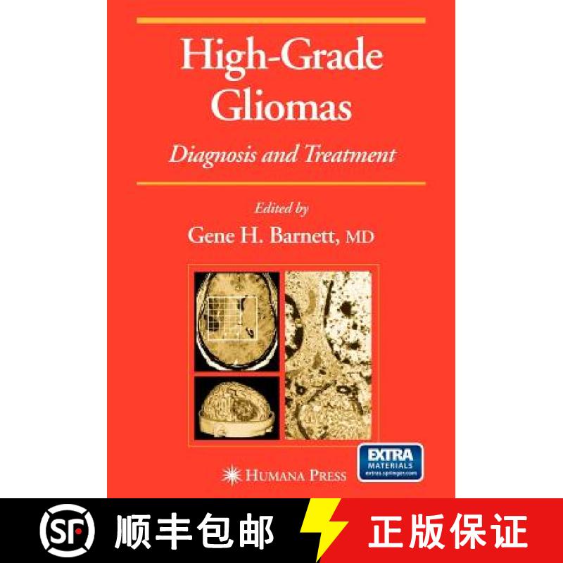 【3-4周达】High-Grade Gliomas : Diagnosis and Treatment [9781617376092]