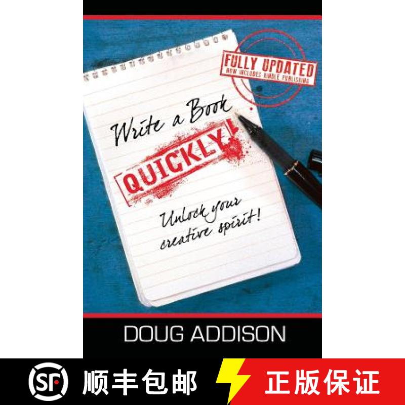 【3-4周达】Write a Book Quickly: Unlock Your Creative Spirit [9780982461839]