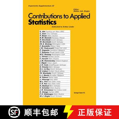 【3-4周达】Contribution to Applied Statistics: Dedicated to Professor Arthur Linder [9783034855150]
