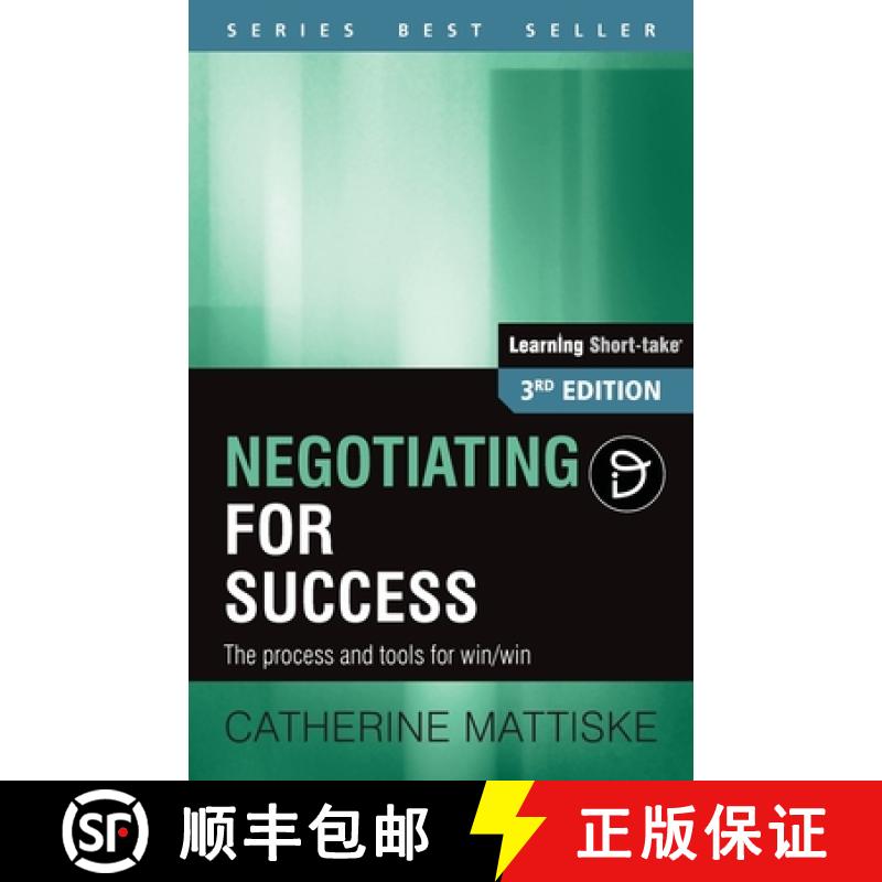 【3-4周达】Negotiating for Success: The process and tools for win/win [9781921547225]