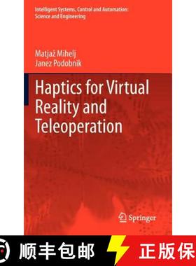 【3-4周达】Haptics for Virtual Reality and Teleoperation [9789400757172]