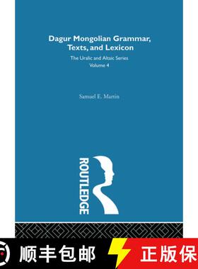 【3-4周达】UAS VOL 4,DAGUR MONGOLIAN [9780700708048]