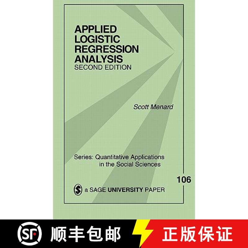 【3-4周达】Applied Logistic Regression Analysis (Second Edition) [9780761922087]