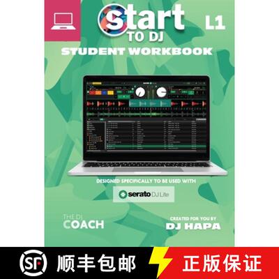 【3-4周达】Start to DJ - Workbook Level 1: Green Edition - For Laptops/Desktops [9798350120066]
