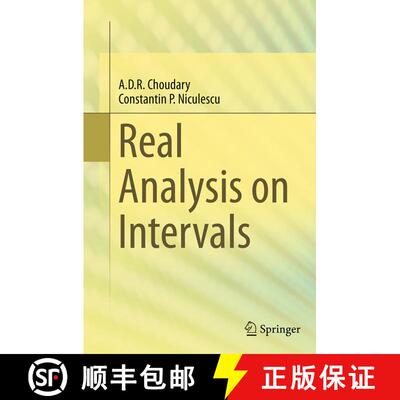 【3-4周达】Real Analysis on Intervals (Softcover reprint of the original 1st ed. 2014) [9788132235637]