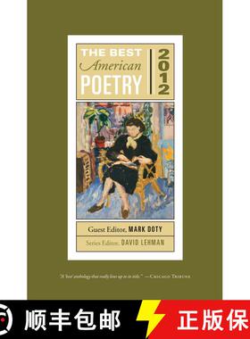 【3-4周达】The Best American Poetry 2012: Series Editor David Lehman [9781439181522]