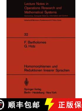 【3-4周达】Homomorphismen Und Reduktionen Linearer Sprachen [9783540049555]