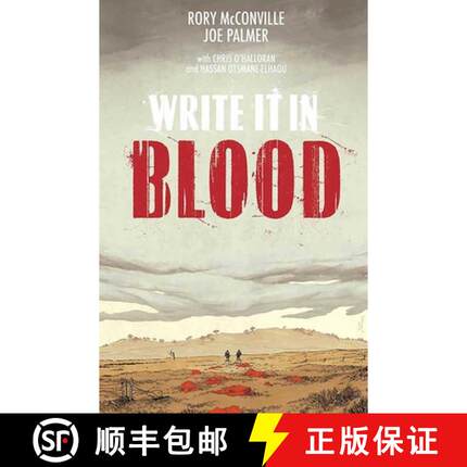 【3-4周达】Write It in Blood [9781534318359]