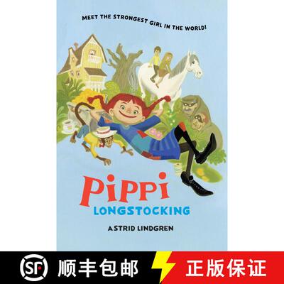 【3-4周达】精装 Pippi Longstocking [9780593117811]