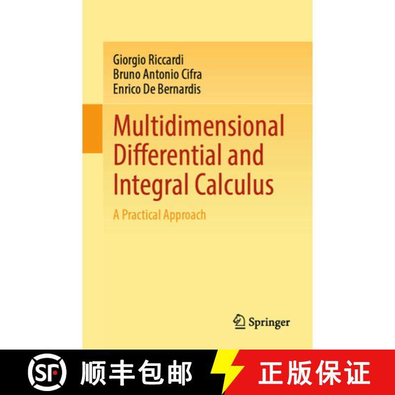【3-4周达】Multidimensional Differential and Integral Calculus : A Practical Approach [9783031703256]