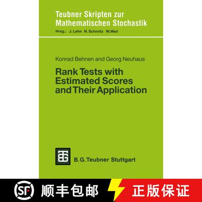 【3-4周达】Rank Tests with Estimated Scores and Their Applications [9783519027287]