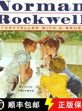 【3-4周达】Norman Rockwell: Storyteller With A Brush [9780689820014]