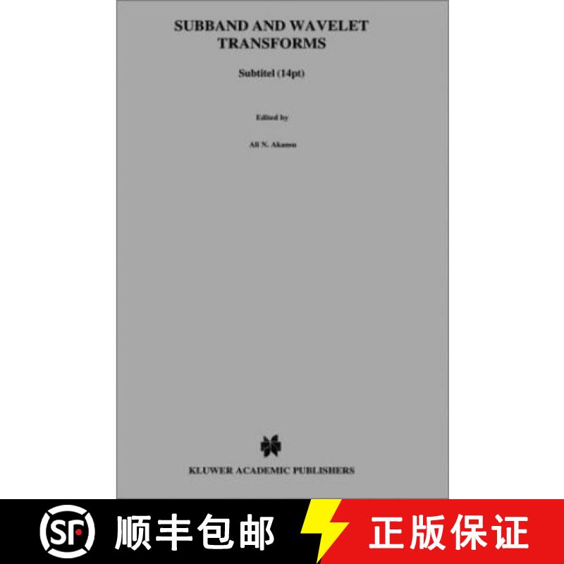 【3-4周达】Subband and Wavelet Transforms : Design and Applications [9780792396451]