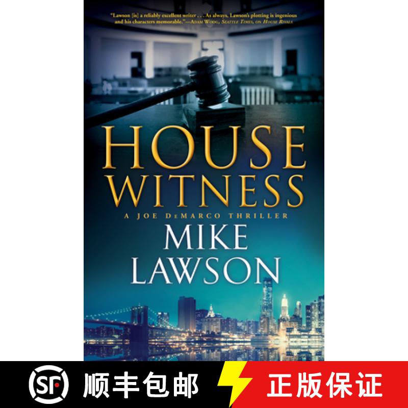【3-4周达】House Witness: A Joe DeMarco Thriller [9780802129314]