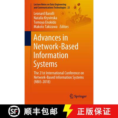 【3-4周达】Advances in Network-Based Information Systems : The 21st International Conference on Netwo... [9783319985299]