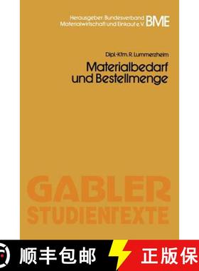 【3-4周达】Materialbedarf Und Bestellmenge [9783409017428]