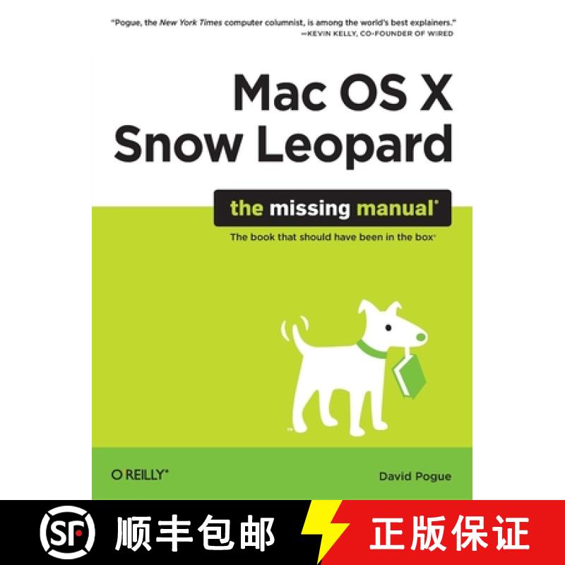 【3-4周达】Mac OS X Snow Leopard: The Missing Manual: The Book That Should Have Been in the Box [9780596153281]