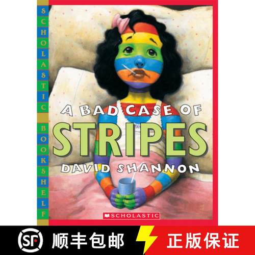预订 A Bad Case of Stripes [9780439598385]