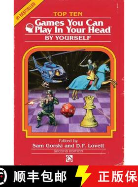 【3-4周达】Top 10 Games You Can Play in Your Head, by Yourself: Second Edition [9780998379418]