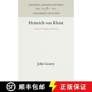 Study Kleist Anxiety Heinrich and 4周达 9780812275575 Von Tragedy