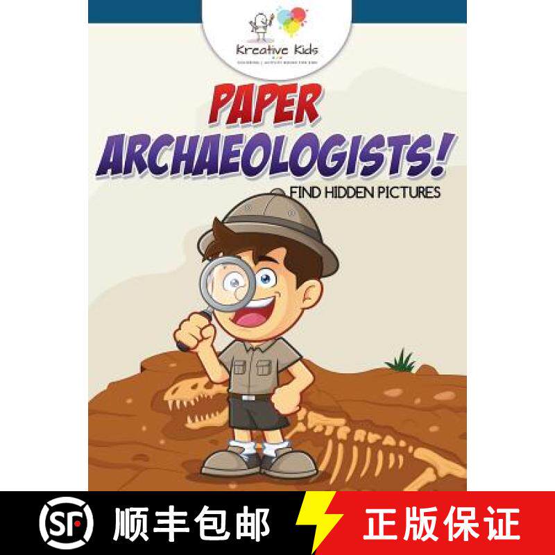 【3-4周达】Paper Archaeologists! Find Hidden Pictures [9781683770176]