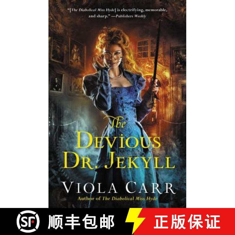 【3-4周达】The Devious Dr. Jekyll: An Electric Empire Novel [9780062363107]