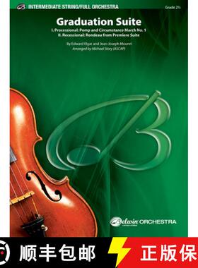 【3-4周达】Graduation Suite: I. Processional: Pomp and Circumstance March No. 1 and II. Recessional: ... [9781470650605]