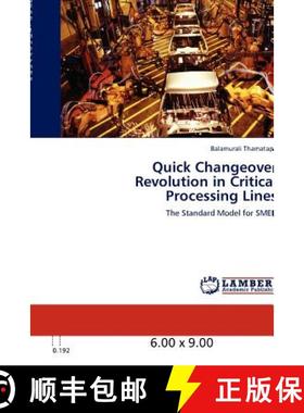 预订 Quick Changeover Revolution in Critical Processing Lines [9783846586433]