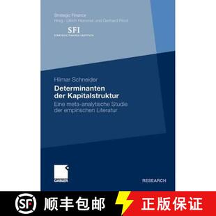Meta Kapitalstruktur Analytische Literatur Determinanten Empirischen 4周达 9783834923028 Der Studie Eine