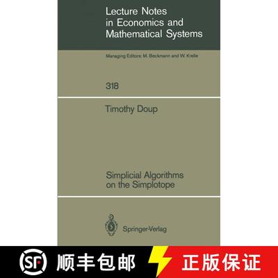 【3-4周达】Simplicial Algorithms on the Simplotope [9783540502333]