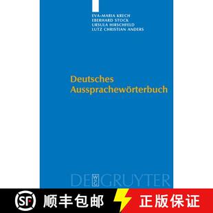【3-4周达】精装 Deutsches Aussprachewoerterbuch [9783110182026]