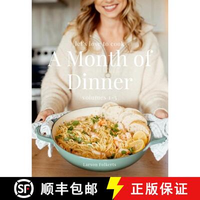 【3-4周达】A Month of Dinner: Volumes 1-3 [9781312083295]