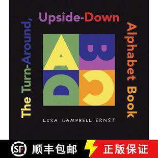【3-4周达】The Turn-Around, Upside-Down Alphabet Book [9780689856853]
