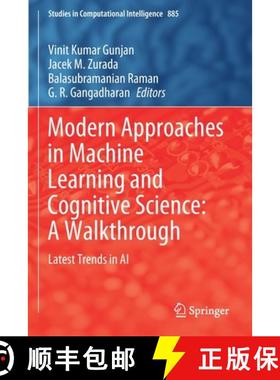 【3-4周达】Modern Approaches in Machine Learning and Cognitive Science: A Walkthrough : Latest Trends... [9783030384470]