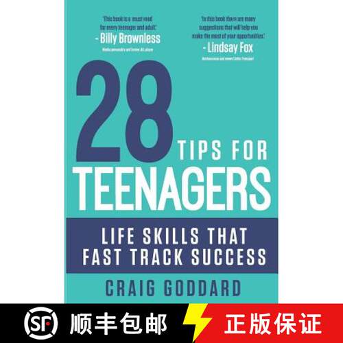 【3-4周达】28 Tips for Teenagers: Life skills that fast track success [9780995445352]