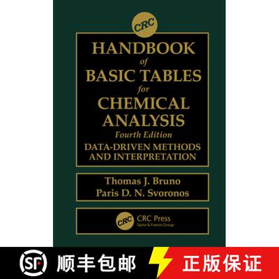 【3-4周达】CRC Handbook of Basic Tables for Chemical Analysis : Data-Driven Methods and Interpretation [9781138089044]