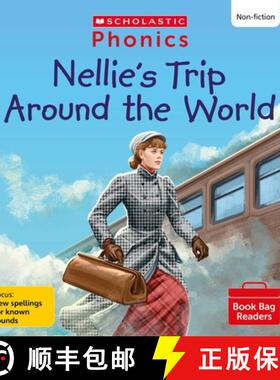 【3-4周达】Nellie's Trip Around the World (Set 12) Matched to Little Wandle Letters and Sounds Revised [9780702321153]
