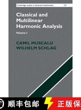 现货 经典和多线性调和分析卷一 Classical and Multilinear Harmonic Analysis: Volume 1 [9780521882453]