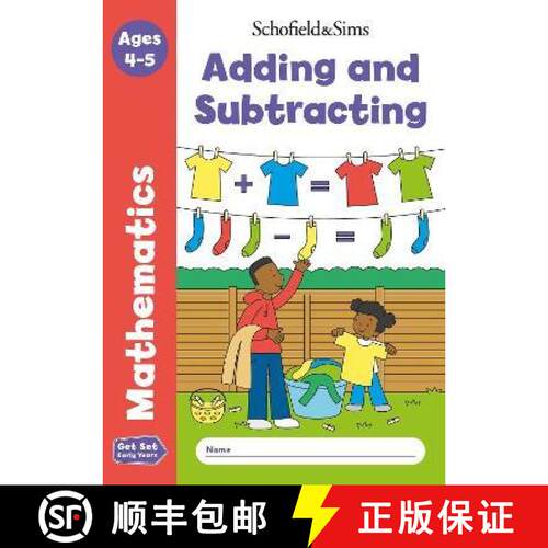 【3-4周达】Get Set Mathematics: Adding and Subtracting, Early Years Foundation Stage, Ages 4-5 [9780721714370]