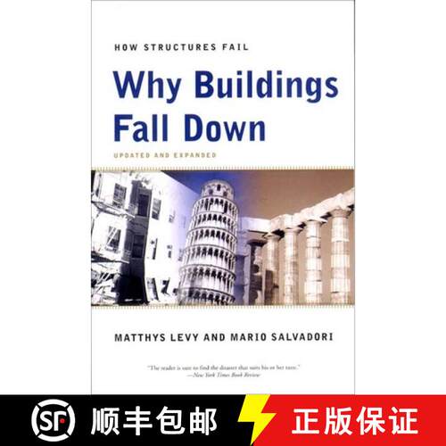 【3-4周达】Why Buildings Fall Down – How Structures Fail [9780393311525]