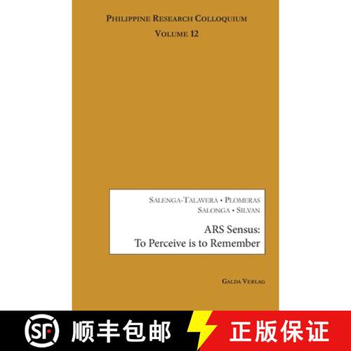 【3-4周达】Ars Sensus: To Perceive is to Remember [9783962034726]