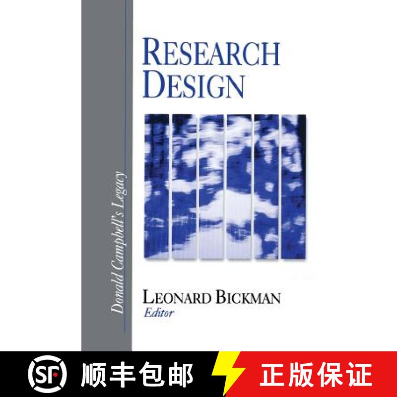 【3-4周达】Research Design: Donald Campbell′s Legacy [9780761910862]