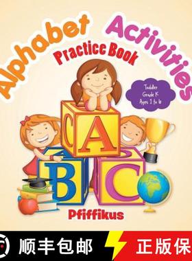 【3-4周达】Alphabet Activities Practice Book | Toddler-Grade K - Ages 1 to 6 [9781683776369]